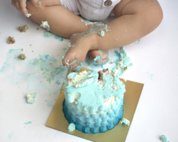 Cake Smash at Little Bambino Photography North Vancouver